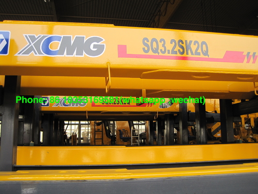 Capacidad de elevación máxima 3.2T 2T SQ2SK2Q SQ3.2SK1Q del mini brazo recto ligero de la grúa de Xcmg