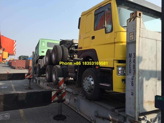 Camión Euro2 del tractor de Sinotruck Howo7 6x4 10wheels 371hp 420hp LHD