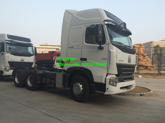 camión del tractor de 6x4 Euro4 420hp Sinotruk HowoA7 con 10wheels Filipinas