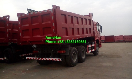 10 camión volquete de las ruedas 18M3 336hp Sinotruk Howo 6x4