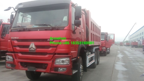 10 camión volquete de las ruedas 18M3 336hp Sinotruk Howo 6x4
