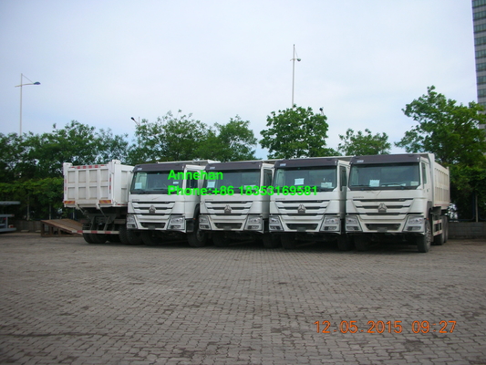 10 camión volquete de las ruedas 18M3 336hp Sinotruk Howo 6x4