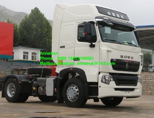 Camión del tractor remolque de las ruedas de Sinotruk HowoA7 420hp 10