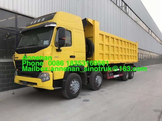 Sinotruk Howo A7 8x4 12 rueda el camión volquete resistente 30M3