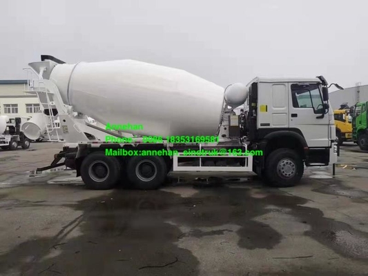 Camión de la máquina del mezclador concreto de Howo7 Sinotruk 10M3 336hp Euro2