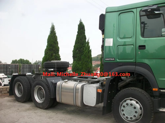 Camión del motor de la cabeza del tractor de Sinotruk Howo 6x4 del euro 2