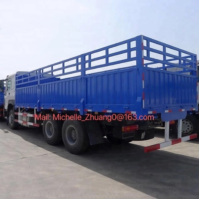 Camión del cargo de Howo de los caballos de fuerza de Sinotruk 6x4 371hp
