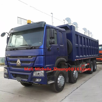 Caballos de fuerza resistentes 371hp de los camiones de volquete de Sinotruk Howo 8*4