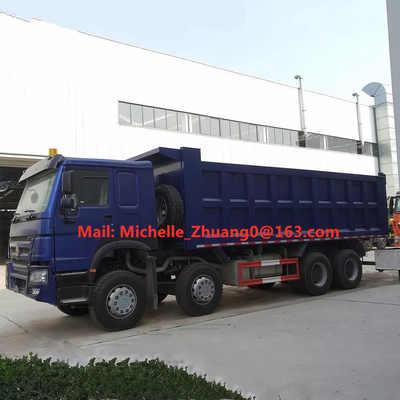 Caballos de fuerza resistentes 371hp de los camiones de volquete de Sinotruk Howo 8*4
