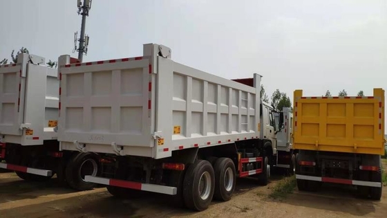 Camión volquete resistente diesel 20cbm de la transmisión manual de Howo 6x4