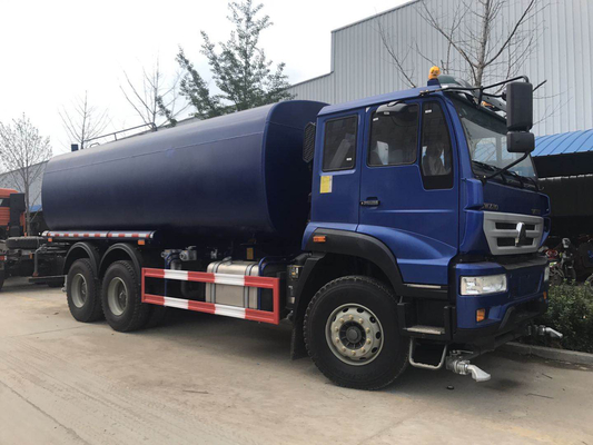 Camión manual del petrolero del agua de la regadera de 15000l 6x4