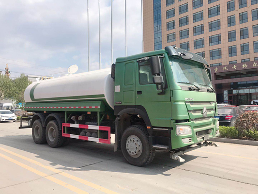 modelo de los neumáticos 2020 del camión del tanque del agua potable de 290hp ISO PassedSinotruk Howo 20m3 6x4 10 para la limpieza de City Road