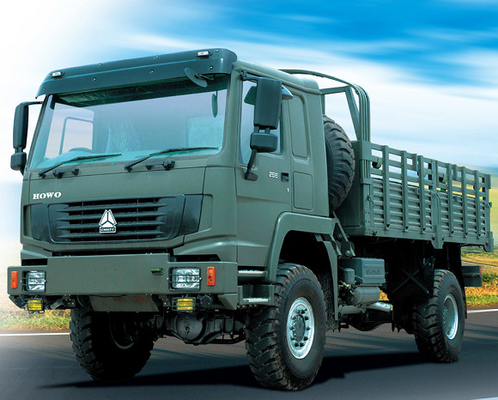 cargo pesado del camión euro de 10t Sinotruck Howo 4x4 toda la impulsión de la rueda