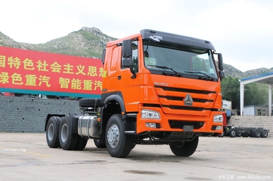 camión ZZ4257S3241W del motor de la cabeza 371hp Euro2 del tractor 6x4