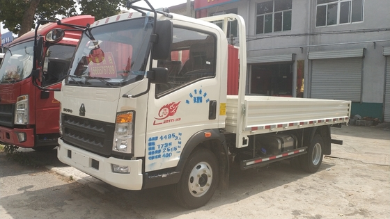Impulsión pasajera ISO de la mano izquierda del camión del cargo de la luz de Sinotruk 10T HOWO 4x2 Euro3 con la CA