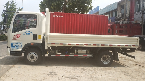 Impulsión pasajera ISO de la mano izquierda del camión del cargo de la luz de Sinotruk 10T HOWO 4x2 Euro3 con la CA