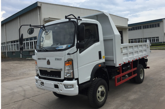 marca media del camión volquete ZZ1047E2815B180 Homan de Sinotruk del euro 2 de 8Ton 4x4