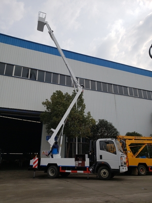 Howo 4x2 que conduce 5 toneladas de HLW5050GJKE del trabajo aéreo del camión de camión aéreo de Sinotruk