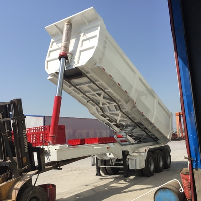 50 - remolque del camión volquete del volquete 45cbm de 70T Sinotruk CIMC para el cargamento del mineral de la bauxita