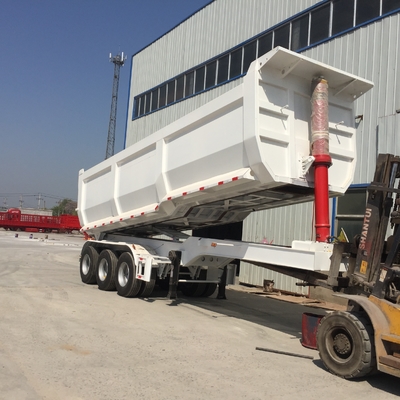 50 - remolque del camión volquete del volquete 45cbm de 70T Sinotruk CIMC para el cargamento del mineral de la bauxita