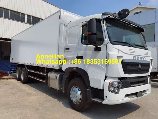 Solo refrigerador Van Cargo Truck de las ruedas 8x4 del taxi 12