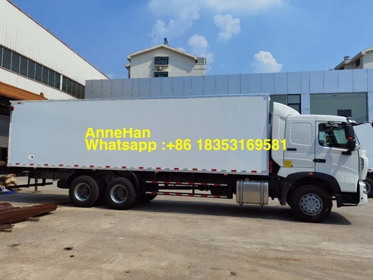 Solo refrigerador Van Cargo Truck de las ruedas 8x4 del taxi 12