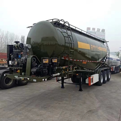 El SGS pasó polvo de la capacidad 45m3 el remolque material con cualquier capacidad que usted pida