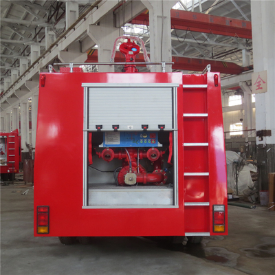 Camión rojo de la lucha contra el fuego de 140KW 5000L Dongfeng 4*2