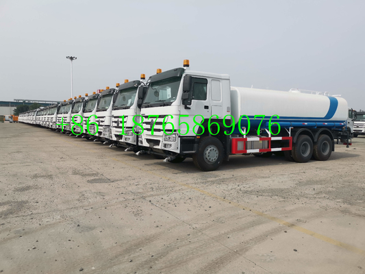 camión del tanque de agua de las ruedas 6x4 336hp de 1500L Sinotruk Howo 10