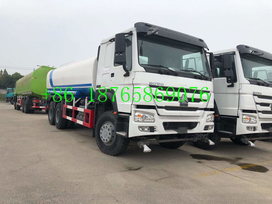 camión del tanque de agua de las ruedas 6x4 336hp de 1500L Sinotruk Howo 10