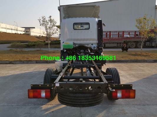 4x2 camión 1880 del cargo de la luz de la cabina 5T del euro 3 LHD para las verduras