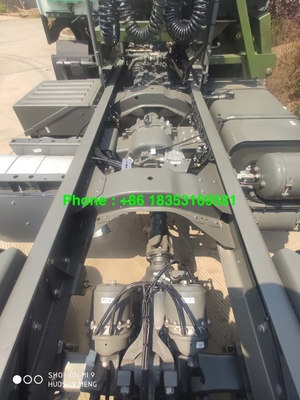Camión pesado del cargo de la distancia entre ejes 371hp LHD del chasis 4300m m
