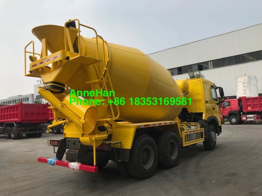 Rueda 340hp del camión del tanque del mezclador de A7 Sinotruk LHD RHD 10