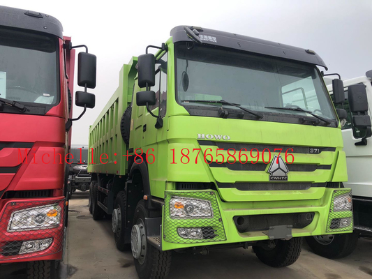 3 tonelada 8*4 12 Wheeler Dump Truck For del árbol 30cbm 45 2 pasajeros