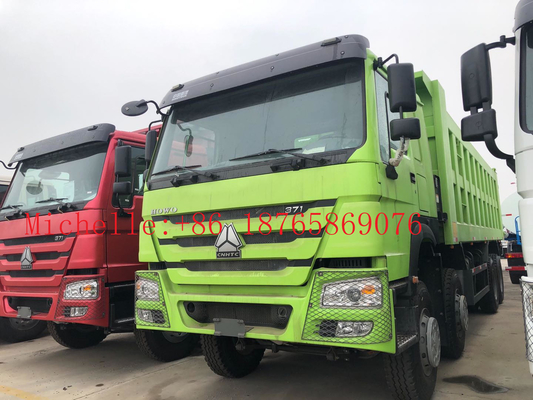 3 tonelada 8*4 12 Wheeler Dump Truck For del árbol 30cbm 45 2 pasajeros