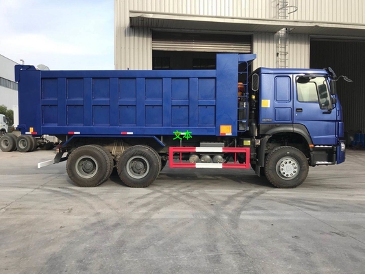 Camión volquete resistente azul Front Lifting de 20M3 40T LHD