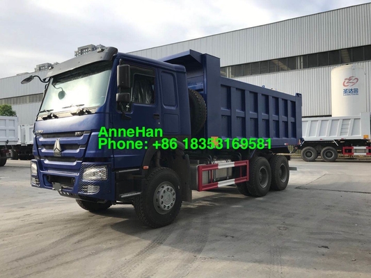 Camión volquete resistente azul Front Lifting de 20M3 40T LHD