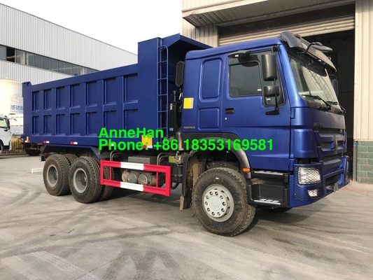 Camión volquete resistente azul Front Lifting de 20M3 40T LHD