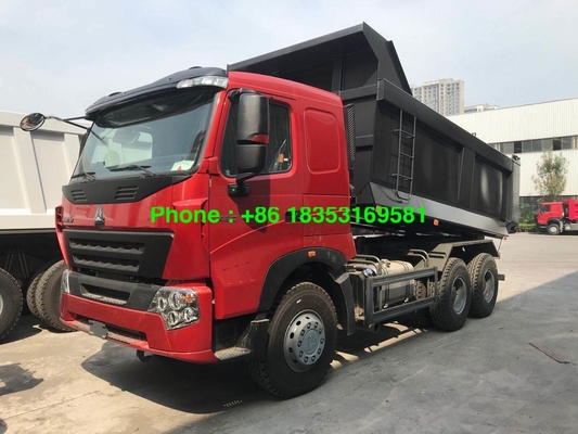 euro de 380hp LHD 4 10 ruedas Tipper Truck For Mining