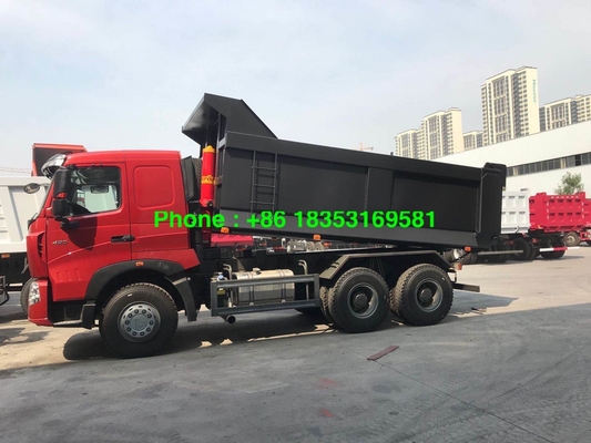 euro de 380hp LHD 4 10 ruedas Tipper Truck For Mining