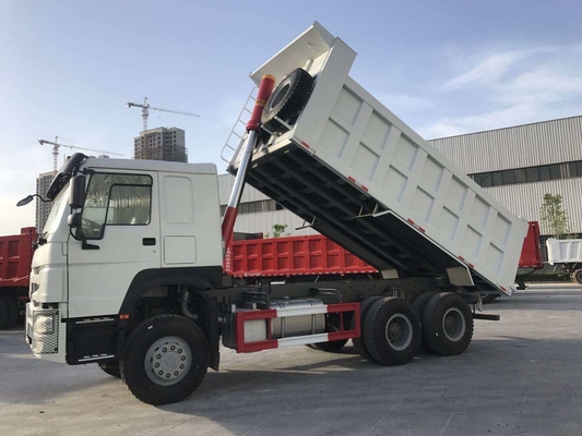 3 camión volquete resistente 371hp de Lhd Howo 6×4 del árbol para el negocio de construcción