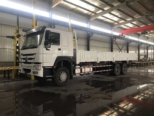 Estándar de emisión pesado blanco del euro II del camión del cargo de SINOTRUK HOWO 6X4