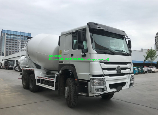 10 camión Sinotruk Howo del mezclador concreto de las ruedas 10M3 7 336hp Euro2 RHD