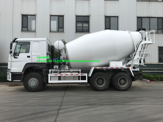 10 camión Sinotruk Howo del mezclador concreto de las ruedas 10M3 7 336hp Euro2 RHD