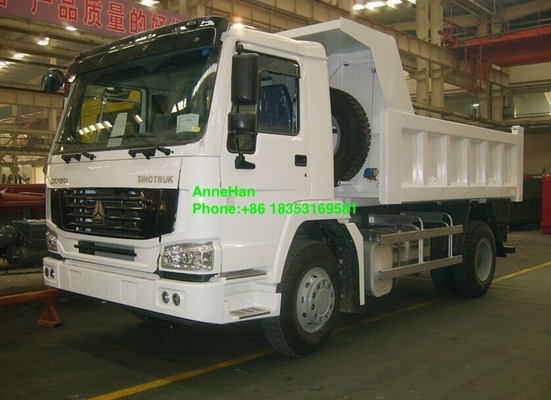 combustible diesel del euro 2 del camión volquete 290hp de 30T Sinotruk Howo 4x2