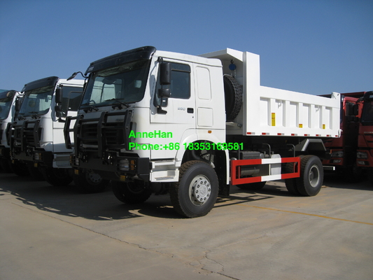 combustible diesel del euro 2 del camión volquete 290hp de 30T Sinotruk Howo 4x2