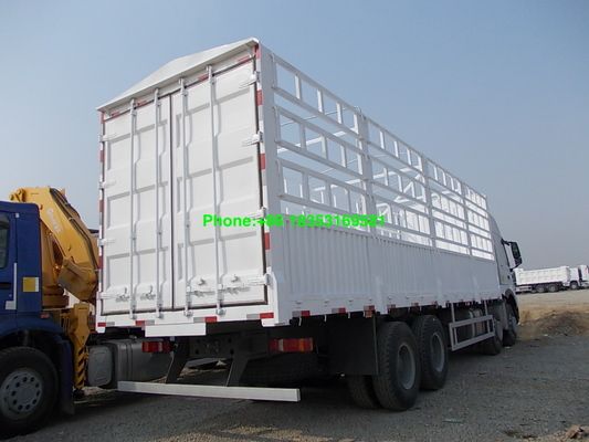 Capacidad de carga del camión 371hp 30T del transporte de cargo de Sinotruk Howo 6x4