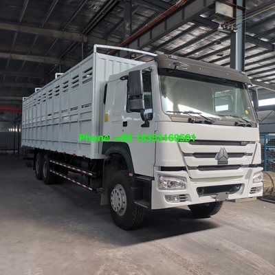 Capacidad de carga del camión 371hp 30T del transporte de cargo de Sinotruk Howo 6x4