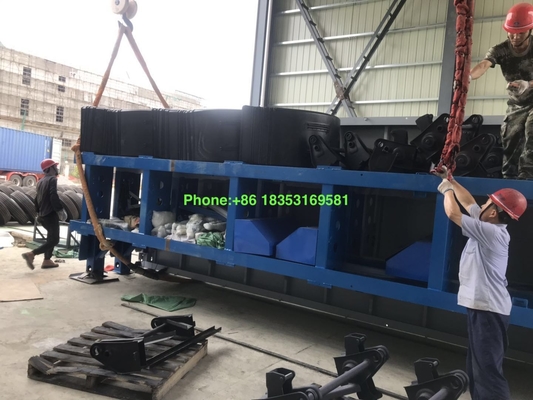 De SINOTRUK 30T los 40FT del envase remolque semi Cimc de 3 árboles