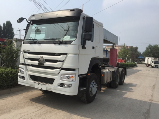 Camión blanco Zz4257s3241 internacional 400L del motor de la serie de Sinotruk Howo